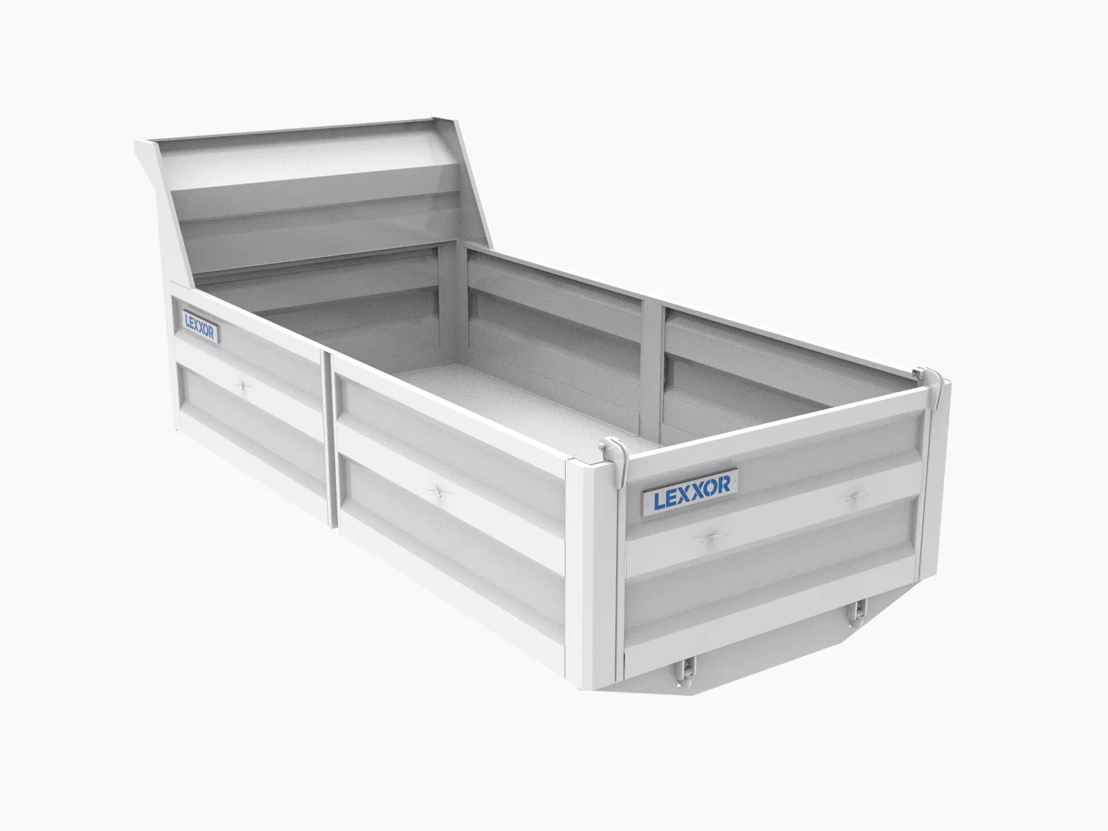 Ingeniería inversa de Caja volcadora de camión 6
