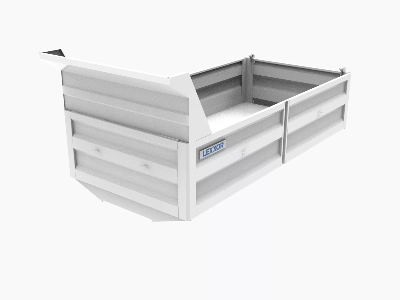 Ingeniería inversa de Caja volcadora de camión