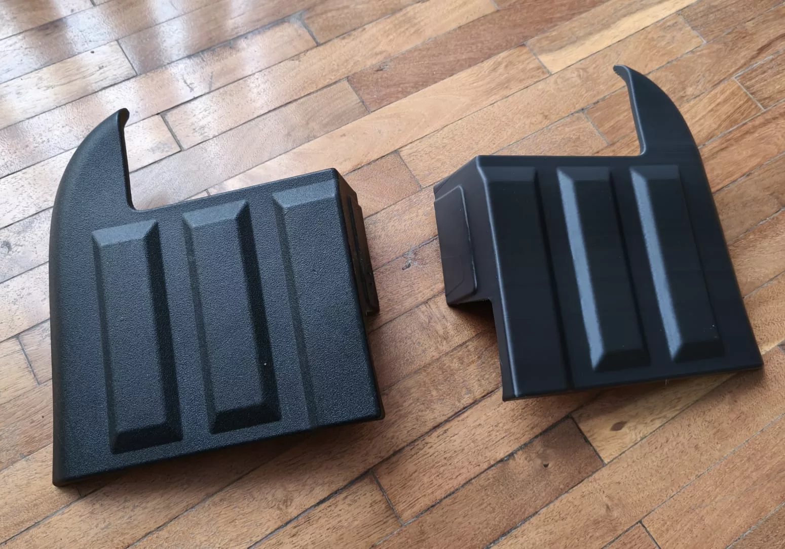 Piezas plásticas impresas en 3D